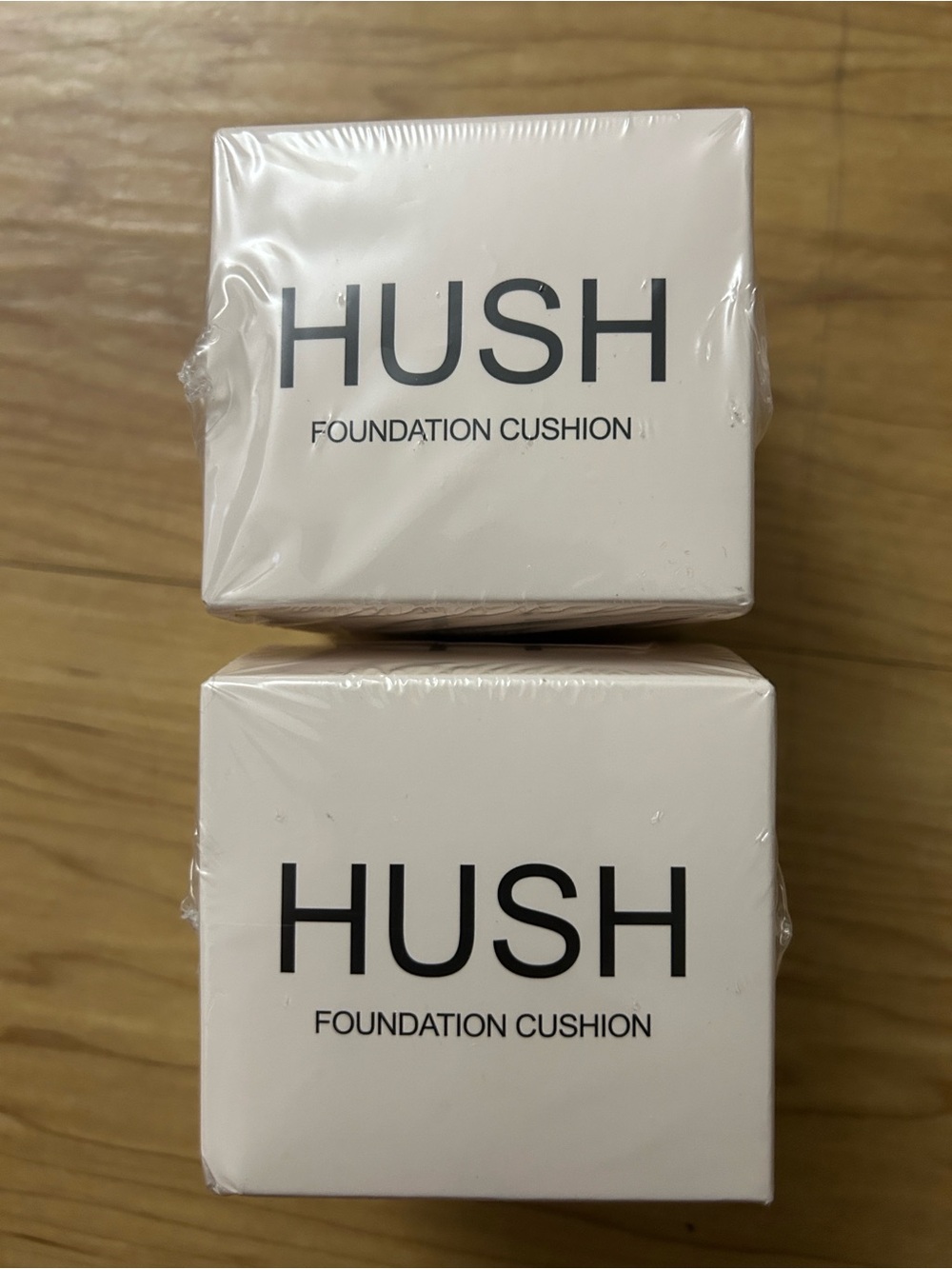 HUSH Foundation Cushion set of 2 Hush Glow new and sealed
